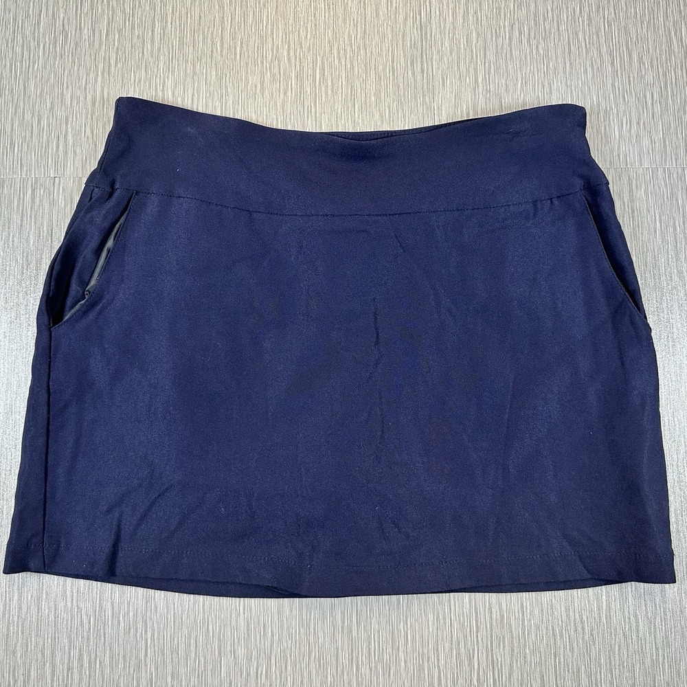 Courtenay Women Athletic Pull On Skort Skirt w/ Shorts Size 6P Pockets Stretch - Picture 6 of 6